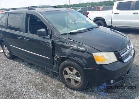 2010 Dodge Grand Caravan Sxt из США, поврежденный, VIN 2D4RN5D16AR196304